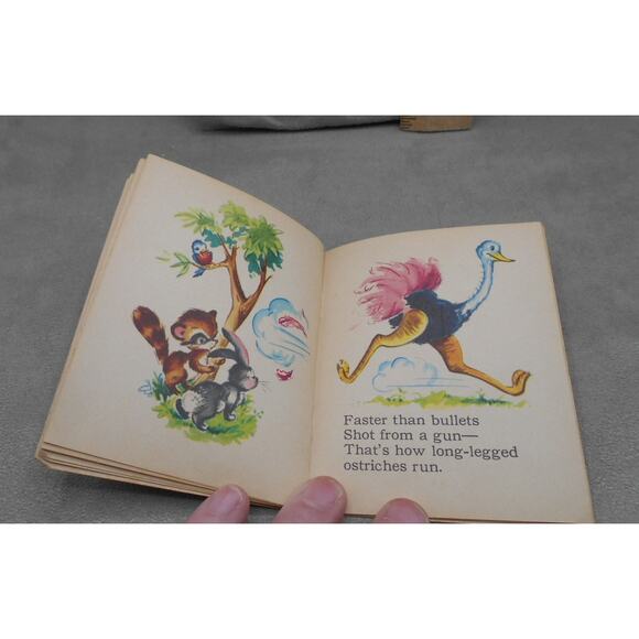 Whitman Tiny Tales #2952 Animal Parade 1949 Antique Children's Book - Picture 8 of 10